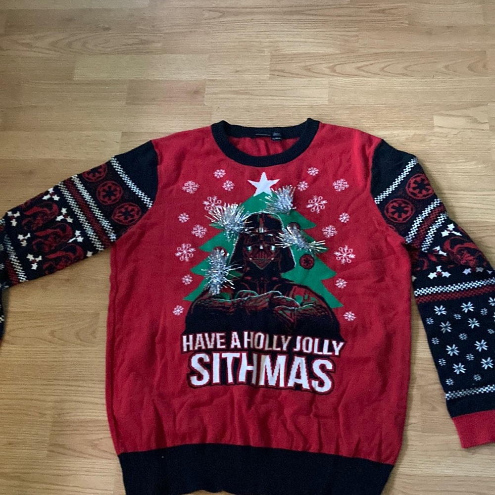 Star Wars Christmas sweater xl